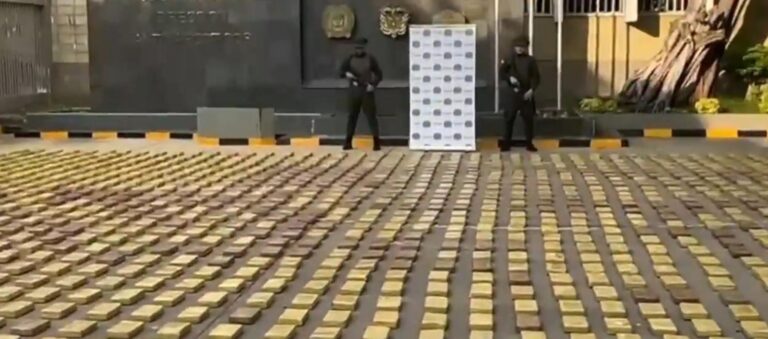 Incautan en Colombia más de 2,3 toneladas de cocaína que iban para España – #FVDigital