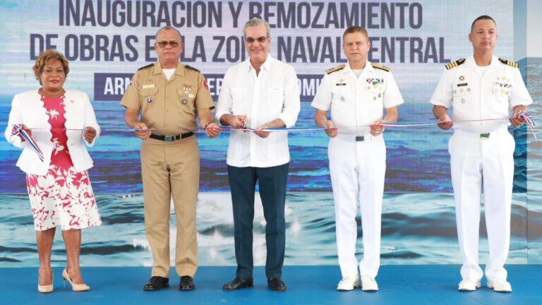 Presidente Abinader inauguró obras en zona naval central – #FVDigital