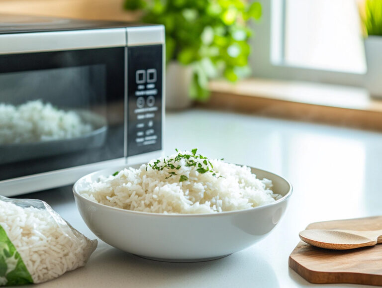 ¿Por qué no debes recalentar el arroz en el microondas?