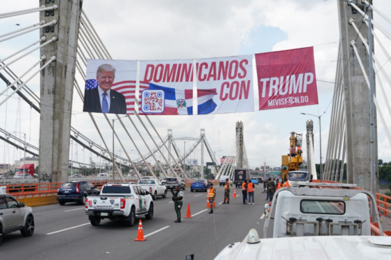 Retiran propaganda de Karim a favor de Trump en Puente Juan Bosch – Remolacha   #FVDigital