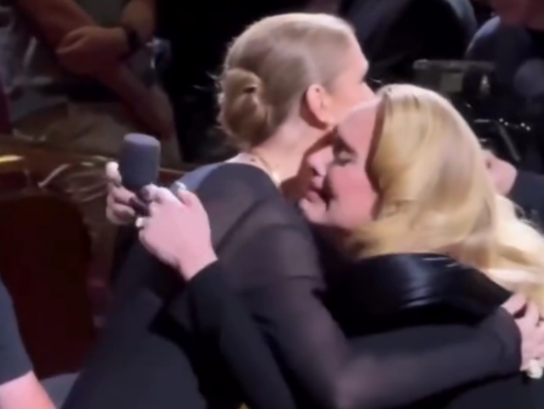 Lágrimas de Adele al ver a Celine Dion (video) – Remolacha   #FVDigital
