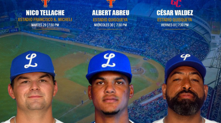 Licey anuncia rotación para próximos tres partidos – Remolacha   #FVDigital