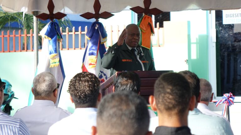 DIGESETT inaugura nueva comandancia en el Distrito Municipal La Otra Banda de Higüey