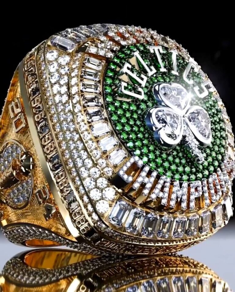 Así es el anillo de campeón que recibieron hoy los Celtics
