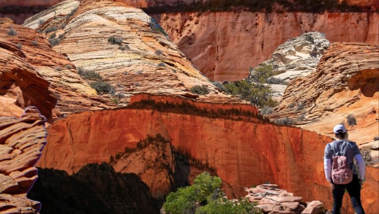 El Parque Nacional Zion recibe miles de turistas al año