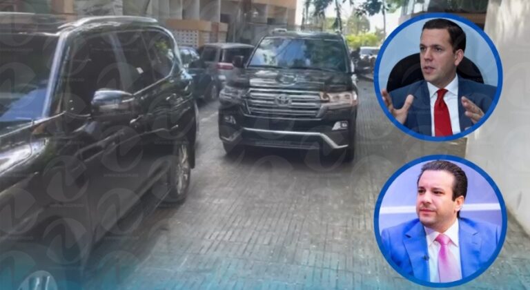 Los dejan a pies: Tres yipetas Land Cruiser retenidas a Jochy y a Hugo en la PGR