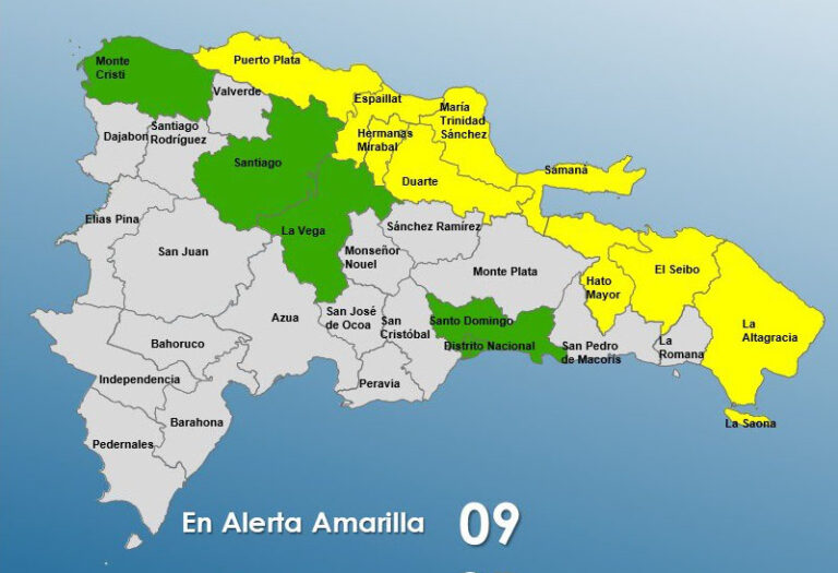 COE coloca en alerta a 14 provincias