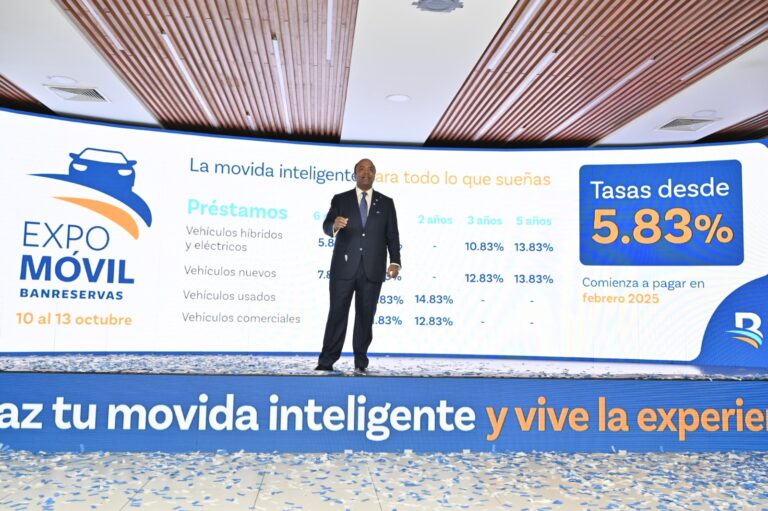 Banreservas inaugura Expomóvil 2024 con atractivas tasas desde 5.83%