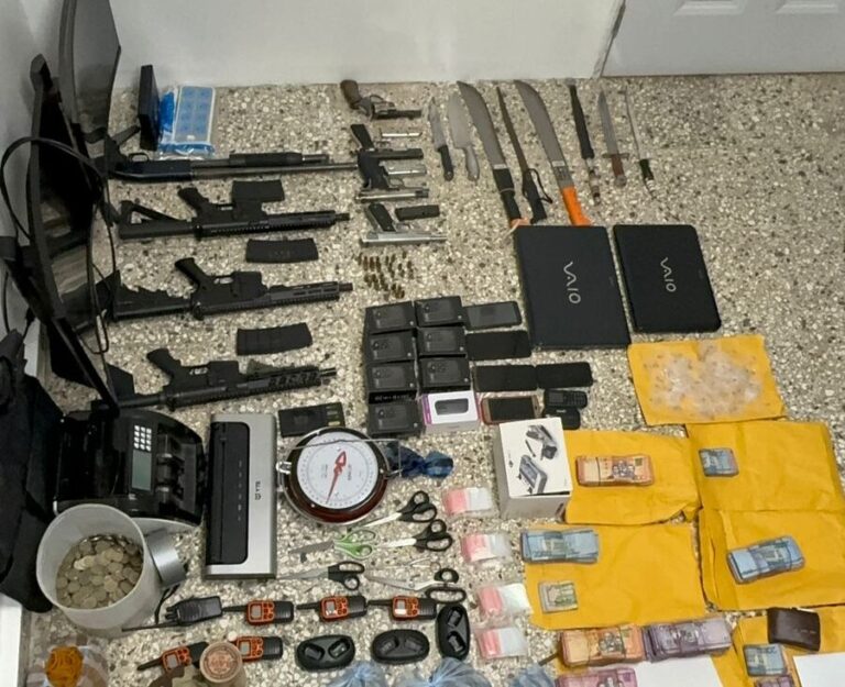 Desmantelan estructura criminal dedicada al tráfico de armas  y sustancias controladas en San Cristóbal