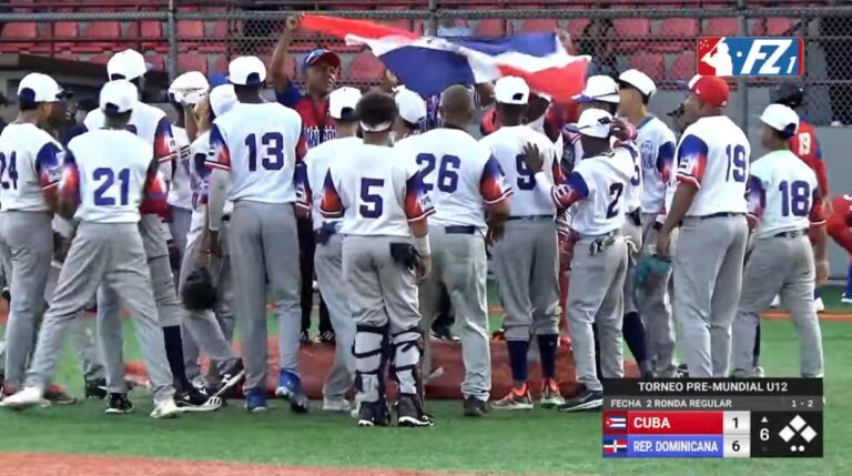 República Dominicana derrota a Cuba 6 por 1 en Panam U12