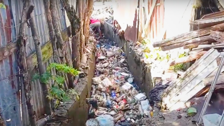 SFM: Realizan limpieza de cañada tras inundaciones – Remolacha   #FVDigital