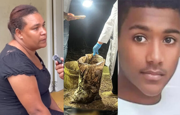 La madre de John David