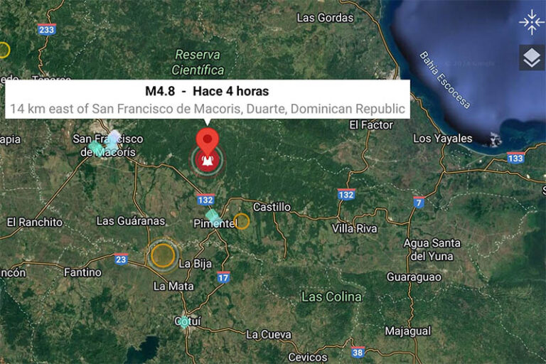 Temblor en SFM esta madrugada