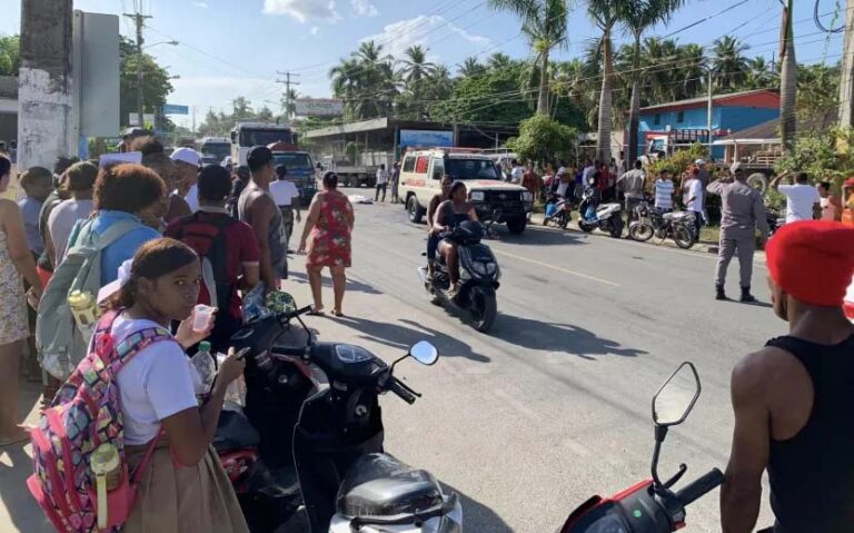 En el tramo Sánchez-Nagua – LosMocanos