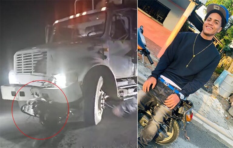 Joven muere al ser embestido por un camión en La Ceibita