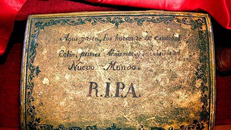 Huesos hallados en Sevilla pertenecen a Colón