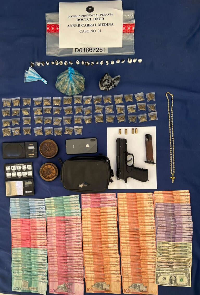 Ocupan drogas, armas de fuego y dinero en efectivo durante operativos – #FVDigital