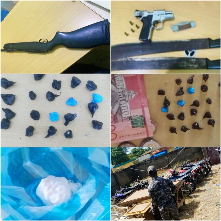 PN ocupa armas y sustancias narcóticas – #FVDigital