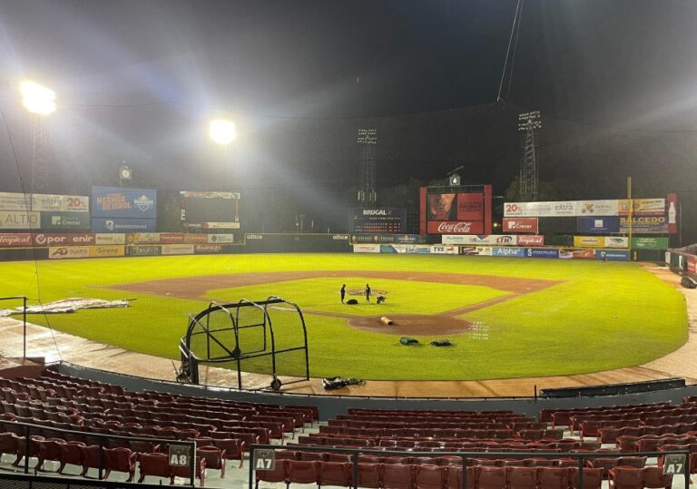 Partido entre Gigantes y Estrellas pospuesto por lluvia – Remolacha   #FVDigital