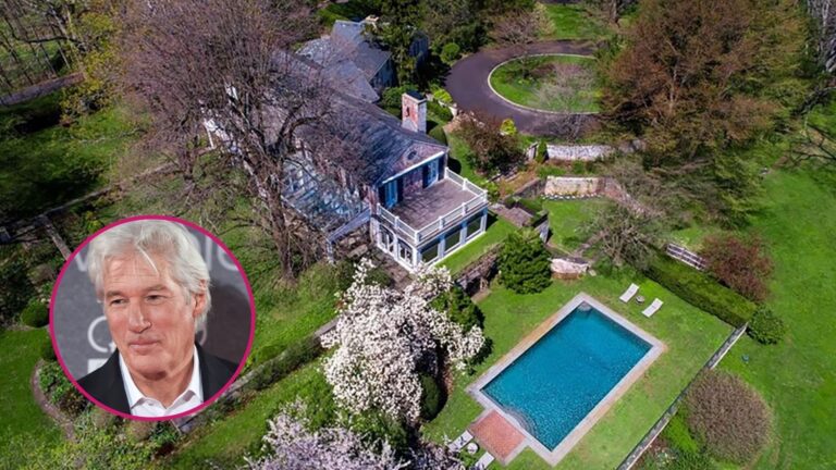 Por tan solo US$ 10,7 millones Richard Gere vende su mansión en Connecticut – #FVDigital