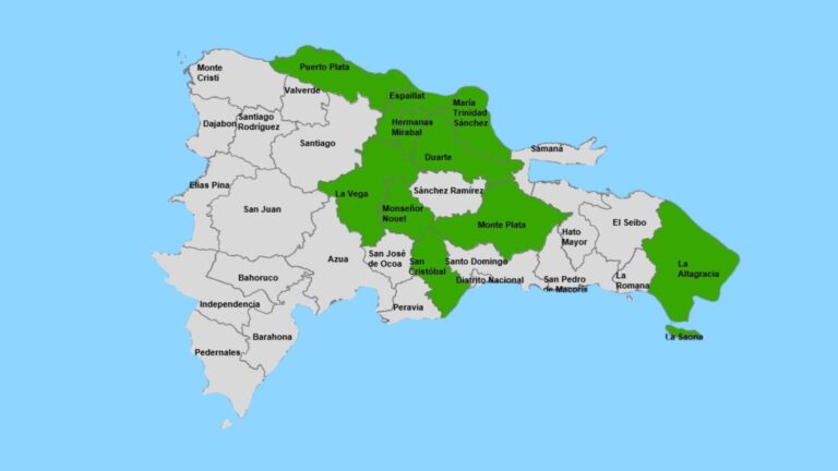 Diez provincias en alerta verde por vaguada y sistema frontal – #FVDigital