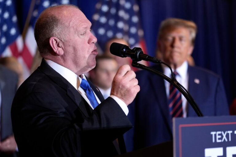 Zar fronterizo de Trump tras su designación: “No me importa lo que la gente piense de mí”