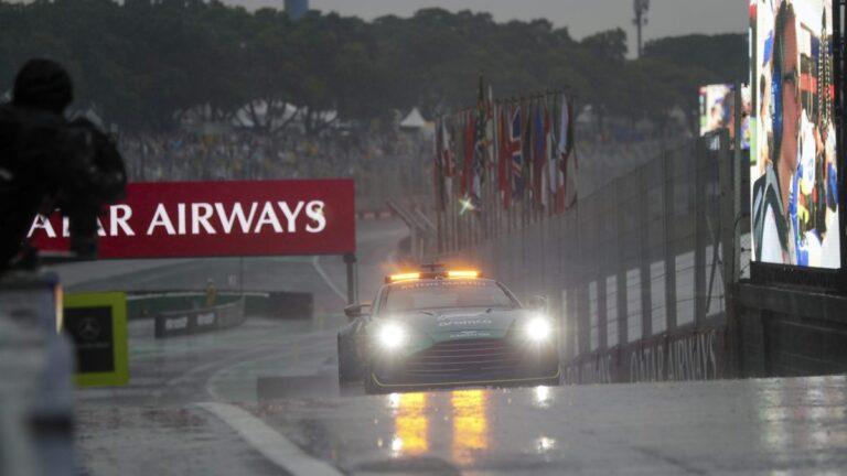 GP de Brasil sin clasificación por la lluvia