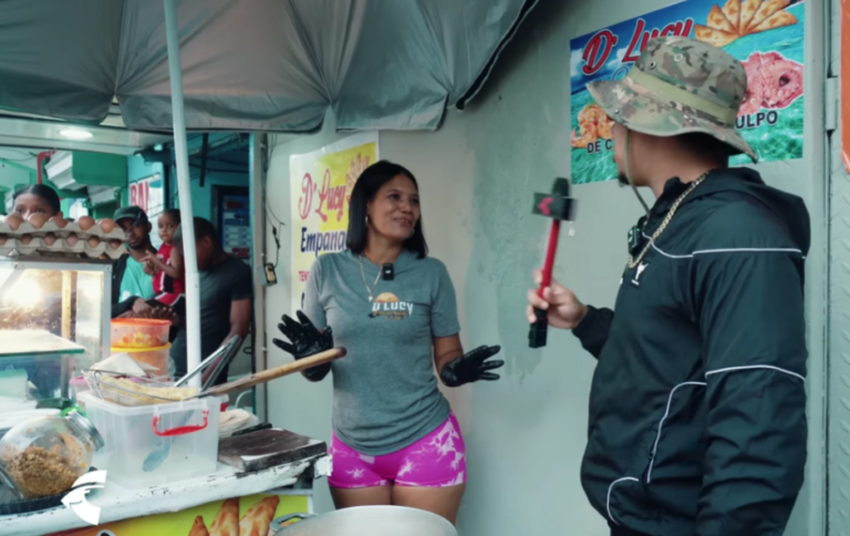 Vendedora viral de empanadas narra su historia (video)   #FVDigital