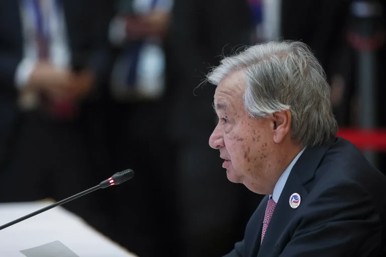 Guterres,“muy preocupado” por los informes de soldados norcoreanos en frente de Ucrania