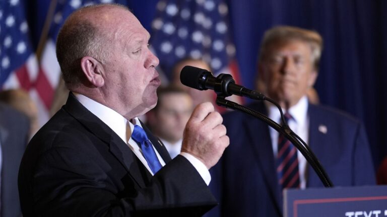 Trump anuncia que Tom Homan, será su “zar de la frontera”