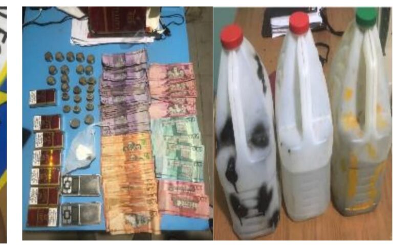 PN apresa personas por comercialización de bebidas adulteradas