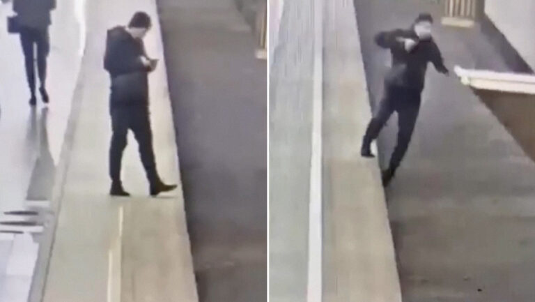 Hombre se distrae con el móvil y cae a las vías del metro – #FVDigital