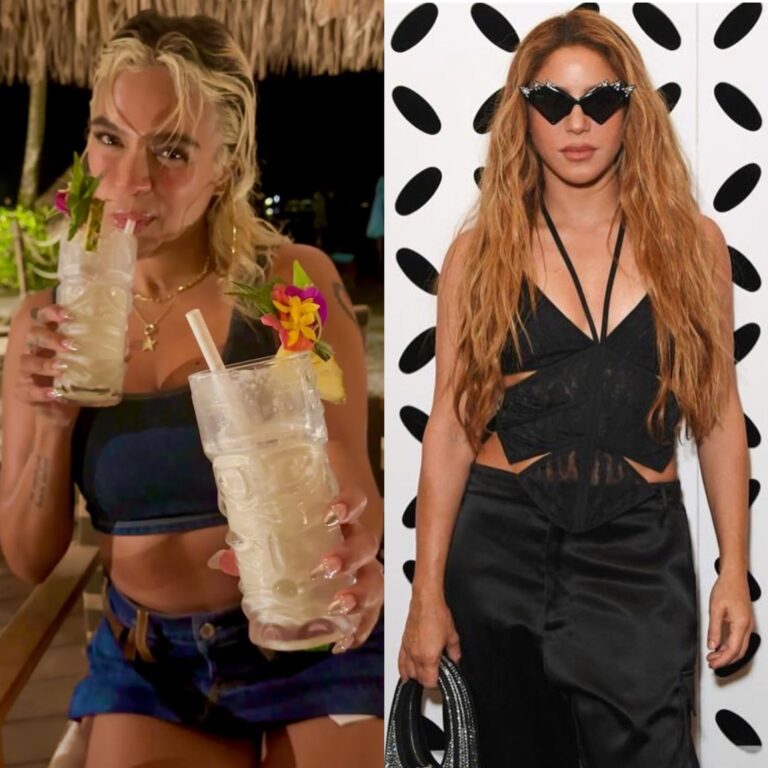 Karol G sobre Shakira: “Es muy inspirador verla hoy brillando como nunca, o mejor dicho, brillando como siempre”