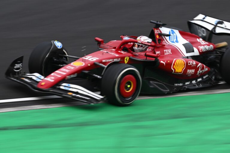 #Deportes: Leclerc reveló por qué prefirió seguir con el alerón roto en China #F1