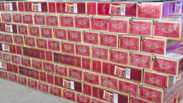 Aduanas destruye 19 millones de cigarrillos incautados en la frontera, puertos y aeropuertos