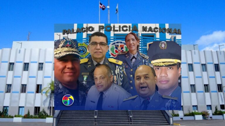 Gobierno retira generales de la Policía Nacional