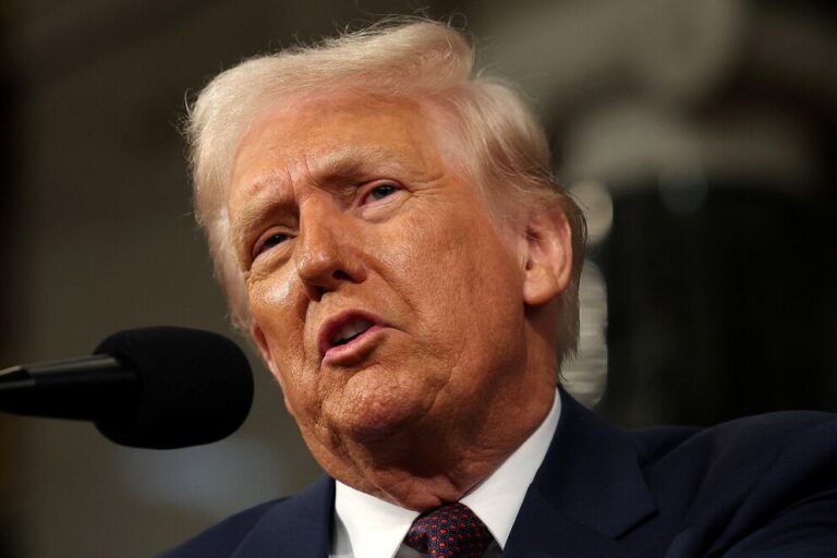 Trump aboga por el fin del conflicto Rusia-Ucrania en su discurso