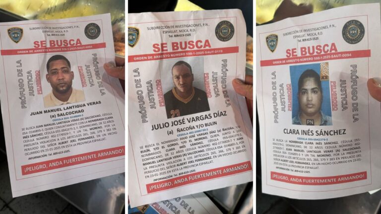DICRIM inicia búsqueda de los tres sospechosos por la desaparición del taxista en Moca