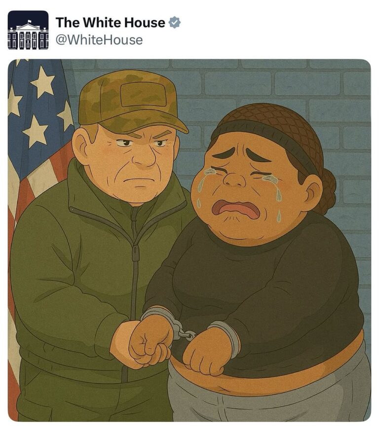 Meme de dominicana arrestada en Instagram de la Casa Blanca – #DeInteres   #FVDigital