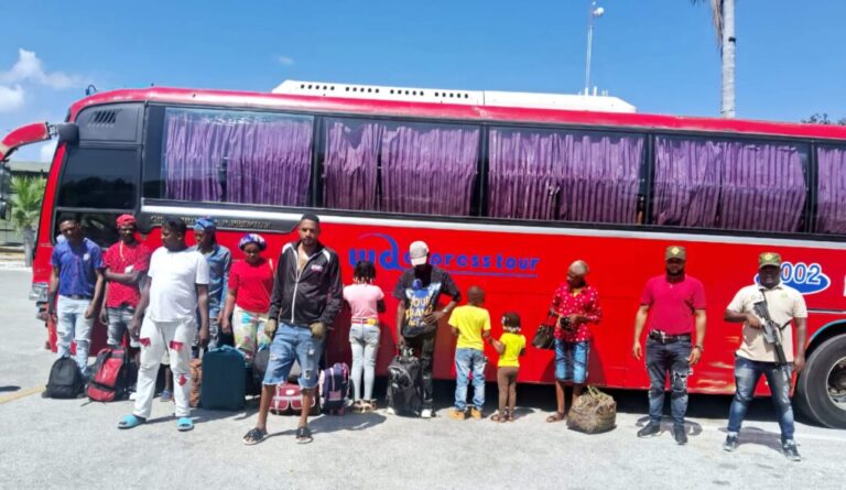Apresan camionero ocultaba indocumentado bajo una carga de sacos en Valverde #FVDigital