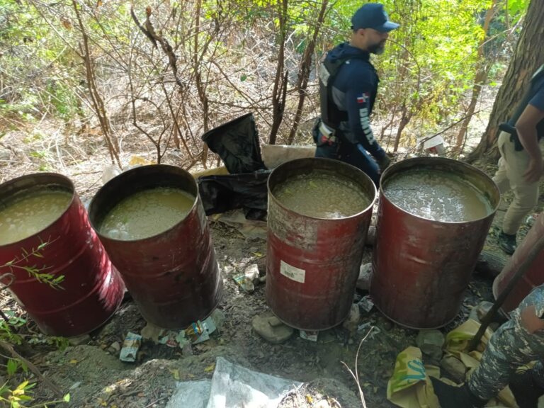 Desmantelan laboratorios de bebidas adulteradas en Azua