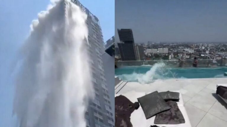 ¡Pánico en torre! tras terremoto de magnitud 7.7