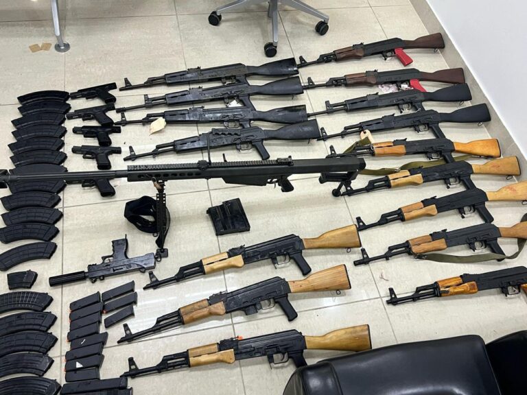 MP entrega a Defensa armas de alto calibre con destino a Haití