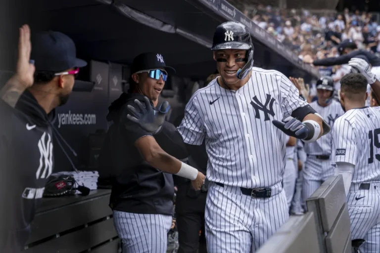 Judge conecta tres jonrones en victoria de Yankees 20-9