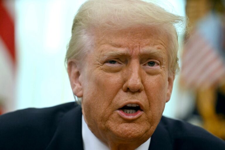 Donald Trump reconoció que le resulta más difícil lidiar con Ucrania que con Rusia