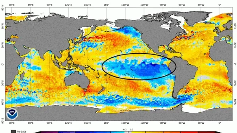 #Mundo:El fenómeno de La Niña, ligado a bajas temperaturas, podría finalizar antes de junio