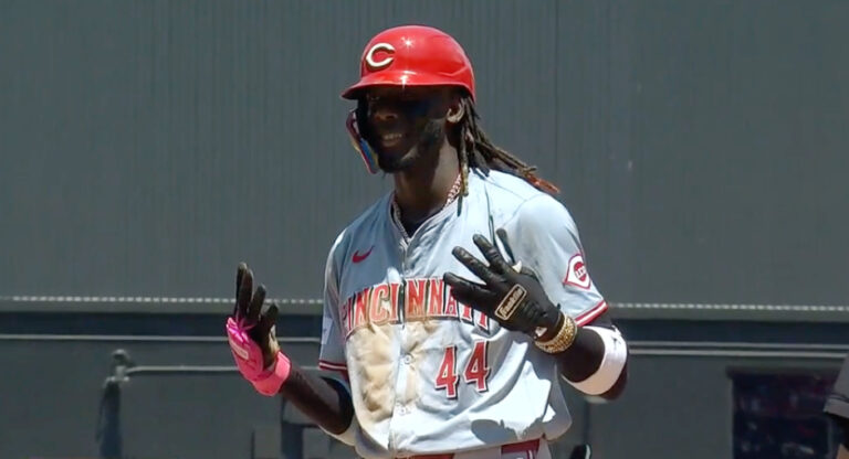 Elly de la Cruz coloca su mirada en el exclusivo club 40/40 – #DeInteres   #FVDigital