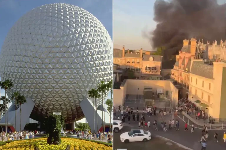 Incendio en parque temático del complejo de Disney World, en Florida