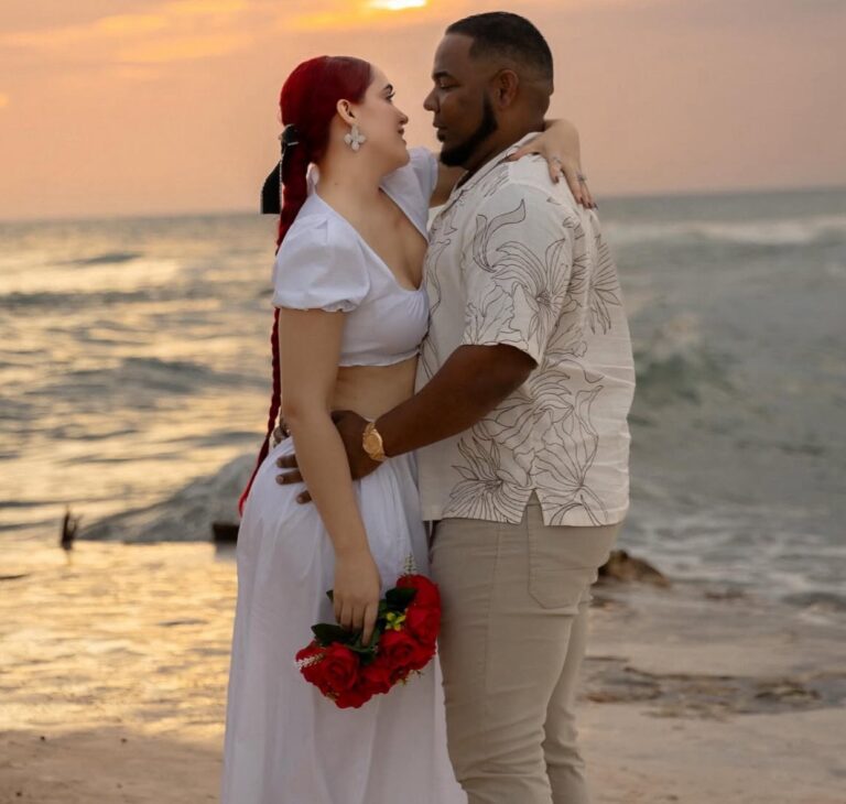 Edwin Encarnación a Karen Yapoort: “sabemos el sacrificio que haces para preparte y lucir como lo hiciste en ese escenario”