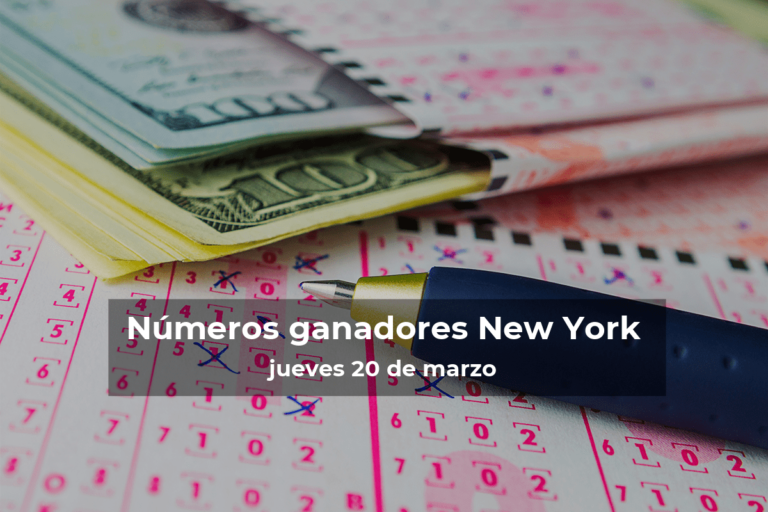 Lotería de Nueva York en vivo: resultados y ganadores del jueves 20 de marzo de 2025